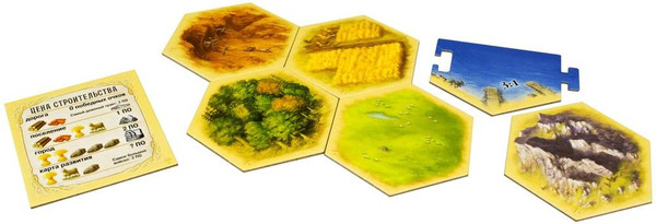Изображение товара Дополнение к настольной игре Мир Хобби Catan. Колонизаторы. Расширение для 5-6 игроков / 915903