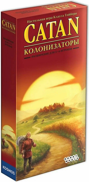 Изображение товара Дополнение к настольной игре Мир Хобби Catan. Колонизаторы. Расширение для 5-6 игроков / 915903
