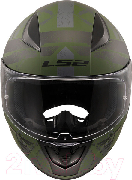 Изображение товара Мотошлем LS2 FF353 Rapid 2 Thunder Birds (XS, матовый камуфляж)