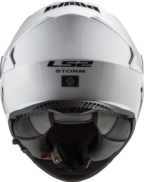 Изображение товара Мотошлем LS2 FF800 Storm II Solid (XL, глянцевый белый)