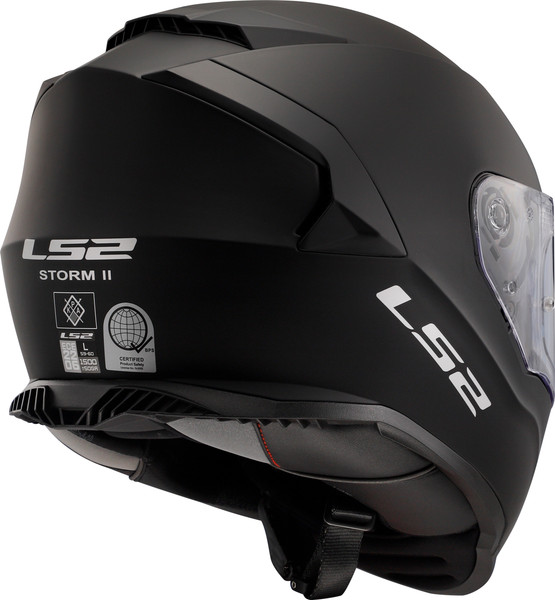 Изображение товара Мотошлем LS2 FF800 Storm II Solid (XXL, матовый черный)