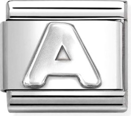 Изображение товара Звено для браслета NominatioN Буква А 330113/01 (серебристый)