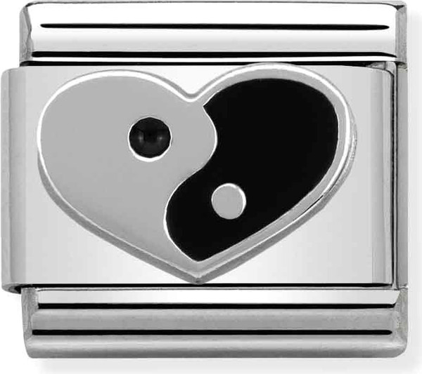 Изображение товара Звено для браслета NominatioN Сердце Инь-Янь 330202/20