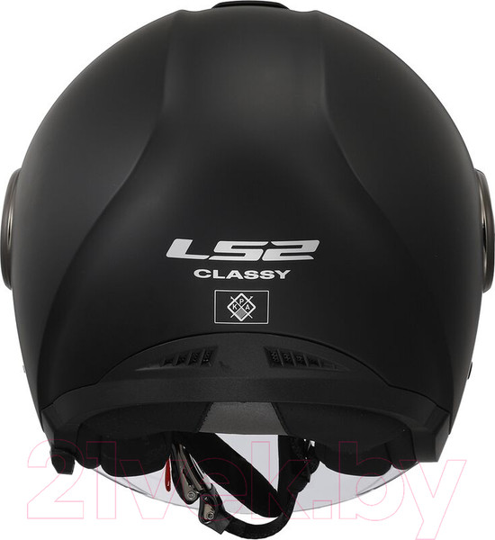 Изображение товара Мотошлем LS2 OF620 Classy Solid (S, матовый черный)
