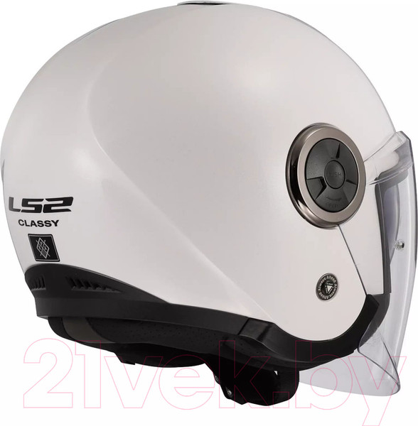 Изображение товара Мотошлем LS2 OF620 Classy Solid (S, белый)