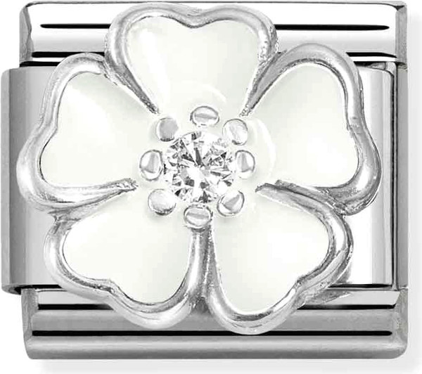 Изображение товара Звено для браслета NominatioN Белый цветок 330321/15