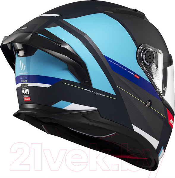Изображение товара Мотошлем MT Helmets Braker SV Chento (XS, матовый)