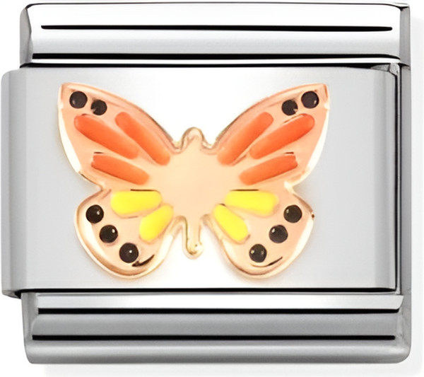 Изображение товара Звено для браслета NominatioN Разноцветная бабочка 430202/17