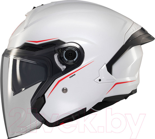 Изображение товара Мотошлем MT Helmets Cosmo SV Solid (M, глянцевый белый)
