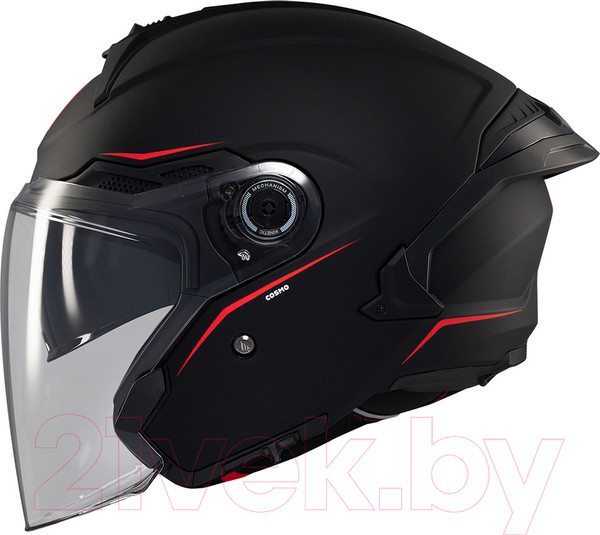 Изображение товара Мотошлем MT Helmets Cosmo SV Solid (M, матовый черный)