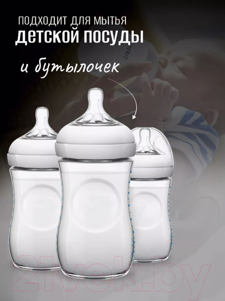 Изображение товара Средство для мытья посуды Результат.Про Без запаха и красителей (5л)