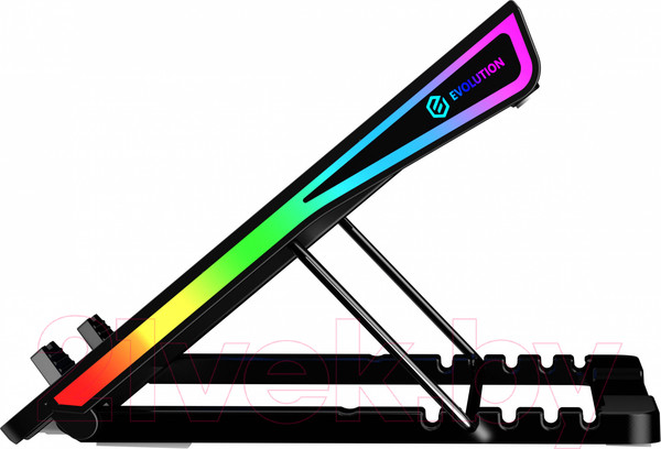 Изображение товара Подставка для ноутбука Evolution LCS-09 RGB с активным охлаждением