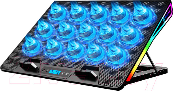 Изображение товара Подставка для ноутбука Evolution LCS-09 RGB с активным охлаждением