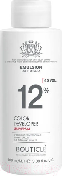 Изображение товара Эмульсия для окисления краски Bouticle Color Developer Оксидант-лосьон 12% 40 vol (100мл)