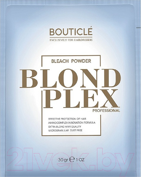 Изображение товара Порошок для осветления волос Bouticle Blond Plex Powder Bleach с аминокомплексом (12x30г)