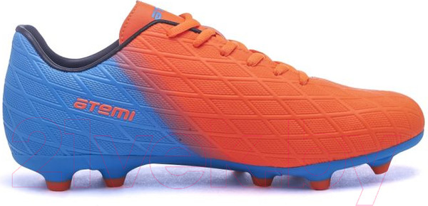 Изображение товара Бутсы футбольные Atemi Msr Kids SBA- 005 (р-р 42, оранжевый/голубой)