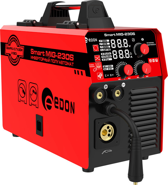 Изображение товара Полуавтомат сварочный Edon Smart MIG-230S