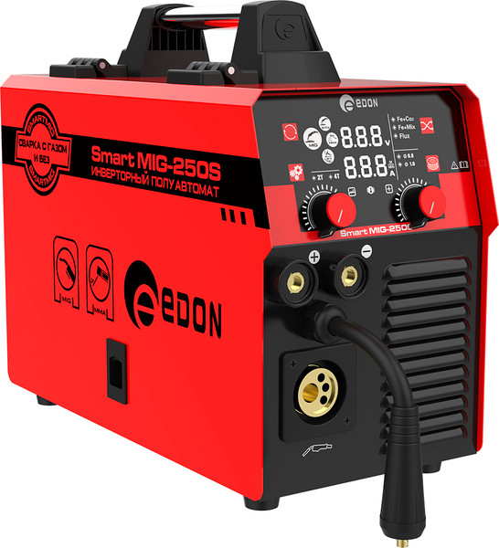 Изображение товара Полуавтомат сварочный Edon Smart MIG-250S