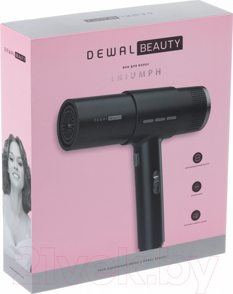 Изображение товара Фен Dewal Beauty Triumph / HDB1010 (черный)