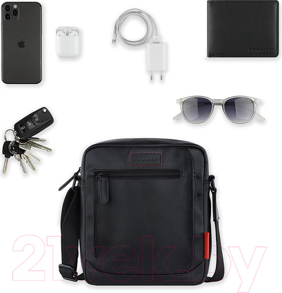 Изображение товара Сумка Bugatti Clark / 49235101 (черный)