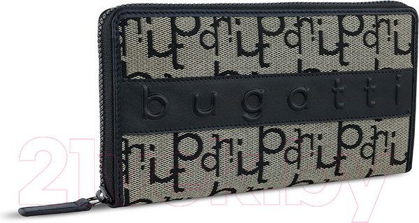 Изображение товара Портмоне Bugatti Elea / 49435201 (бежевый/черный)