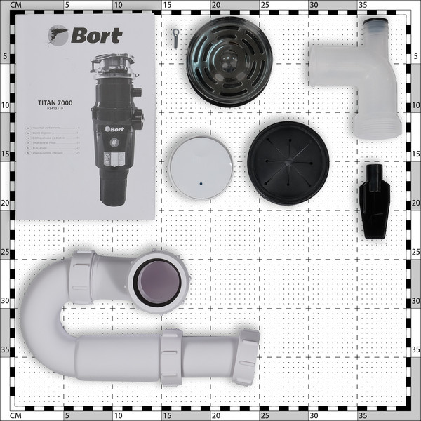 Изображение товара Измельчитель отходов Bort Titan 7000 (93413519)