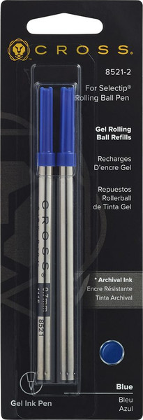 Изображение товара Набор шариковых стержней Cross 8521-2 (синий)