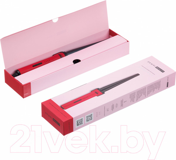 Изображение товара Плойка Dewal Beauty Blue Comfort / HI4101 (красный)