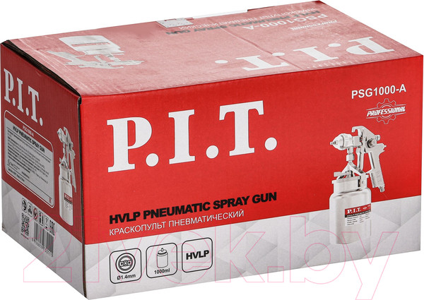 Изображение товара Пневматический краскопульт P.I.T PSG1000-A
