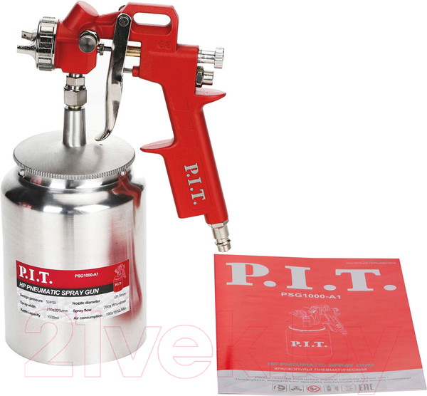Изображение товара Пневматический краскопульт P.I.T PSG1000-A1