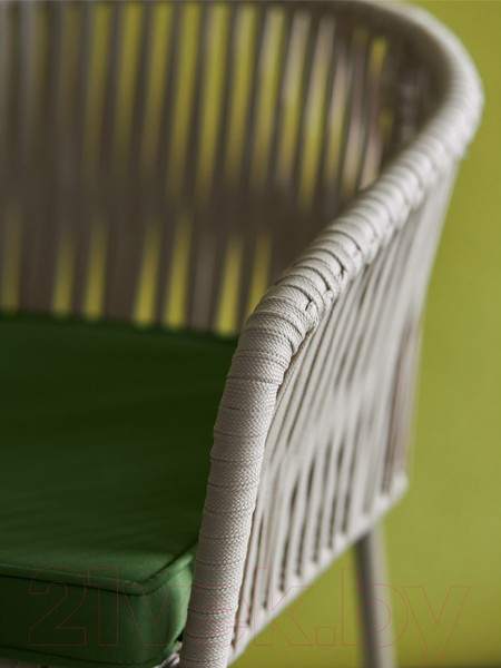 Изображение товара Стул садовый Bergenson Bjorn Reed / BB0000813 (бежевый/зеленый)