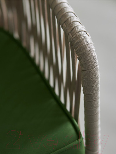 Изображение товара Стул садовый Bergenson Bjorn Reed / BB0000813 (бежевый/зеленый)