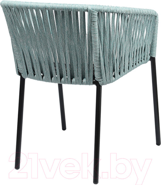 Изображение товара Стул садовый Bergenson Bjorn Reed / BB0000814 (черный/серо-голубой)