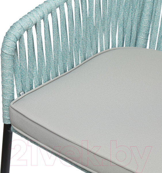 Изображение товара Стул садовый Bergenson Bjorn Reed / BB0000814 (черный/серо-голубой)