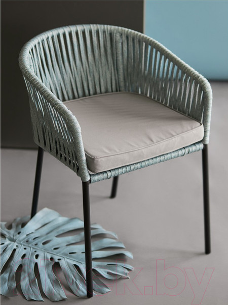 Изображение товара Стул садовый Bergenson Bjorn Reed / BB0000814 (черный/серо-голубой)