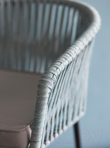 Изображение товара Стул садовый Bergenson Bjorn Reed / BB0000814 (черный/серо-голубой)