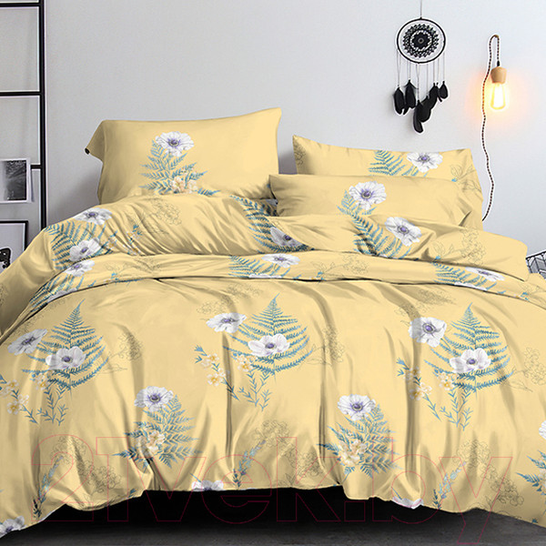 Изображение товара Комплект постельного белья Alleri Эко Сатин 2сп / СС-342