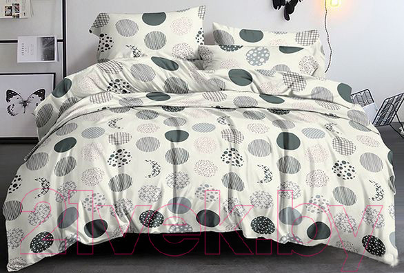 Изображение товара Комплект постельного белья Бояртекс №7344 Евро-стандарт (полисатин)