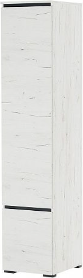 Изображение товара Шкаф-пенал Памир Гретта 2СП (крафт белый/антрацит)