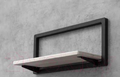 Изображение товара Полка Stal-Massiv Fly-WL  (дуб беленый)