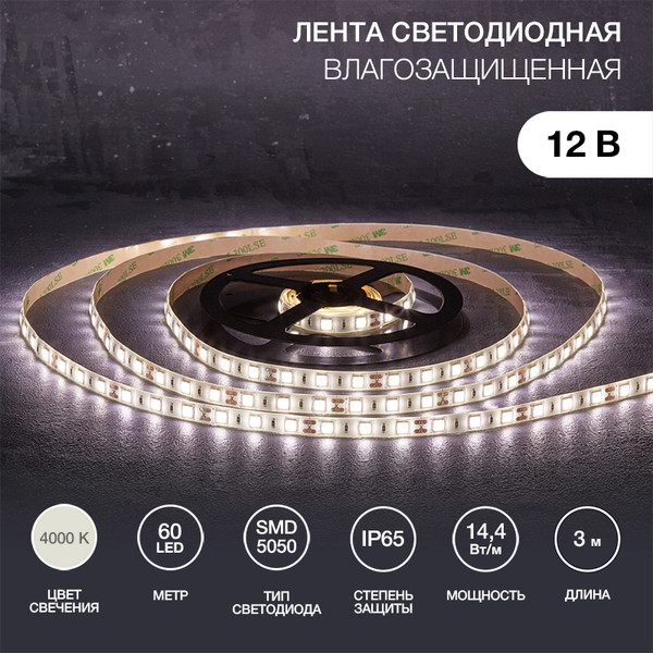 Изображение товара Светодиодная лента Lamper 141-2031
