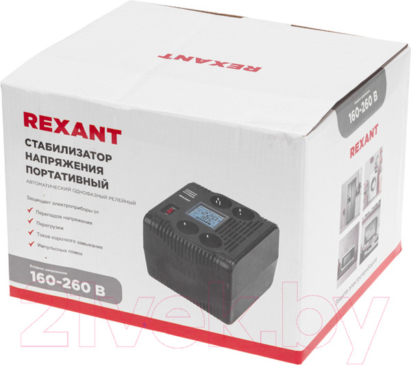 Изображение товара Стабилизатор напряжения Rexant REX-PR-1500 / 11-5031
