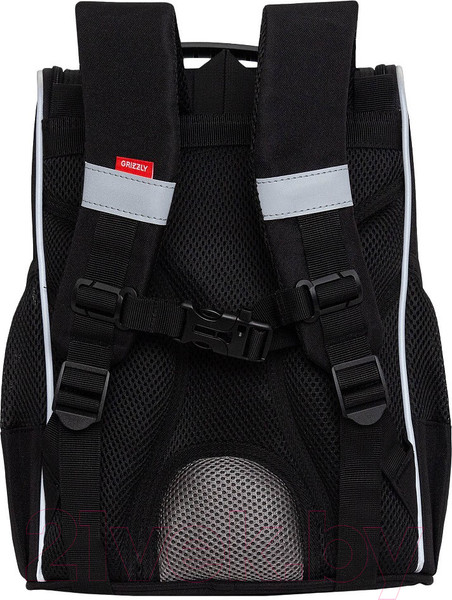 Изображение товара Школьный рюкзак Grizzly RAm-485-8 (черный)