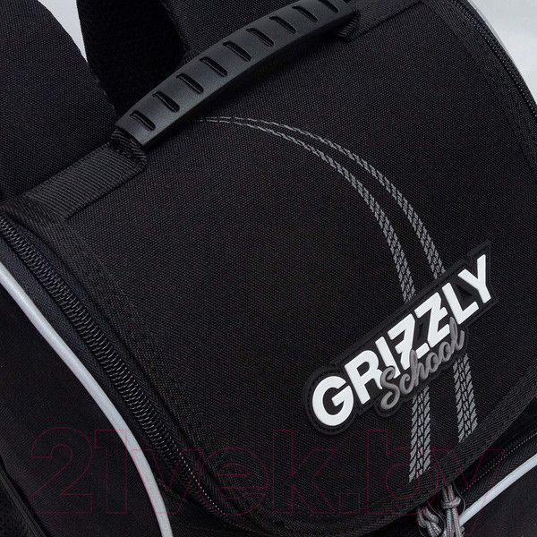 Изображение товара Школьный рюкзак Grizzly RAm-485-8 (черный)