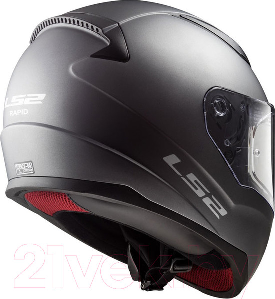 Изображение товара Мотошлем LS2 FF353 Rapid 2 Solid (XS, серый матовый)
