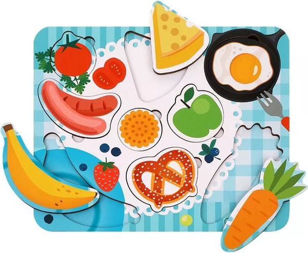 Изображение товара Развивающая игрушка Mapacha Вкладыши. Готовим завтрак / 962517