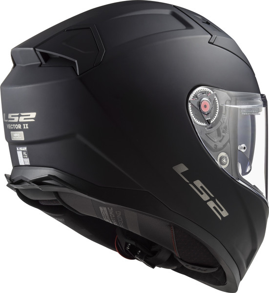 Изображение товара Мотошлем LS2 FF811 Vector II Solid (XL, черный матовый)