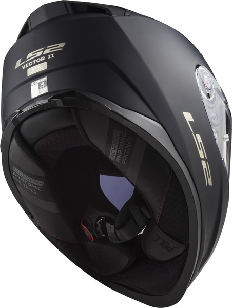 Изображение товара Мотошлем LS2 FF811 Vector II Solid (XL, черный матовый)