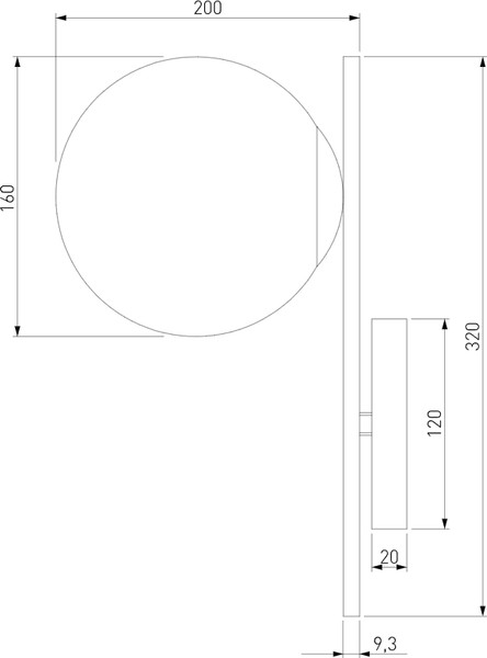 Изображение товара Бра Евросвет 60147/1