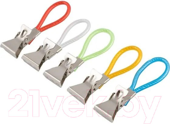 Изображение товара Набор зажимов для полотенец Рыжий кот Mollete-5R (5шт)